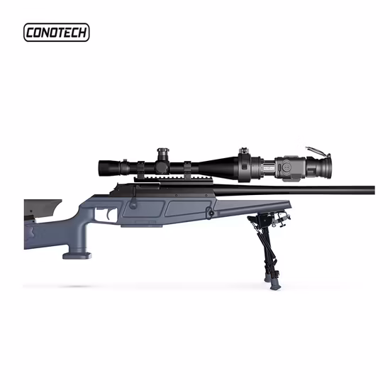 Thermal Night Vision Front Attachment Thermal Riflescope Clip-on Thermal Imaging Attachment with Adding Night Vision to a Scope